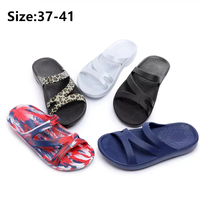 Chaussures confortables coréennes personnalisées pour diabétiques Hallux Valgus antibactérien Eva sandales orthopédiques chaussures pour hommes