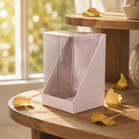 Boîte de présentation transparente en carton rigide personnalisée et conçue pour l'emballage de cadeaux Boîte cosmétique de luxe Boîte d'emballage en papier