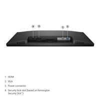 Moniteur SE2725HM 27 pouces FHD IPS 100Hz HDMI VGA Confort Visuel Anti-Reflet pour Bureau Professionnel