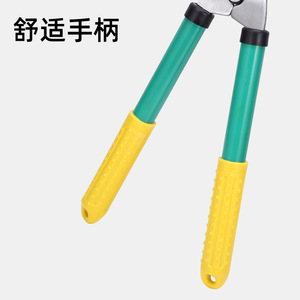 Green Smooth Hedge <b>Shears</b> 45-60 Cm Stainless Steel Straight Blade Manual Garden Trim <b>Tool</b> - Product Image 4