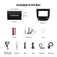 Radio para Auto Youducar para Accord 2003-2007, Reproductor Android con Navegación, CarPlay Inalámbrico, Resolución 2K, 1 Año de Garantía, Estéreo
