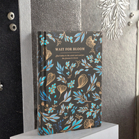 Carnet de notes personnalisé en gros pour femmes, agenda élégant, couverture rigide, reliure cousue, 100 feuilles