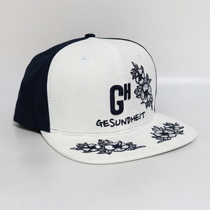 Tùy Chỉnh Cổ Điển Phong Cách Thuyền trưởng Mũ Tất Cả Đầy Đủ Vải Ủng Hộ Có Thể Điều Chỉnh <span class=keywords><strong>Snapback</strong></span> Trắng Hải Quân 2 Toned Màu Phẳng Mũ Bóng Chày Mũ - Product Image 3