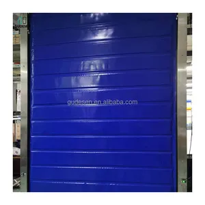 China Company Freezer Automatic Repair PVC Automatic Stainless Steel Frame High Speed Door