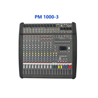 Console de mixage professionnelle à sortie stéréo, alimentation fantôme 48V, processeur d'effets numériques DSP, très vendue