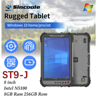 Windows 10 de 8 pulgadas para tableta resistente Windows para tableta industrial Intel N5100 4G LTE NFC GPS tableta para exteriores