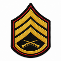 Écusson en tissu brodé personnalisé, écologique, à coudre, broderie chevrons, accessoires pour uniformes, badges avec logo personnalisé, design simple