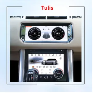 Monitor mobil Android 10.25 inci, untuk Land Rover Range Rover Sport L494 2014 - 2017 Multimedia navigasi GPS Stereo otomotif