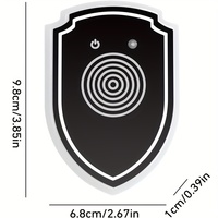 Nouvelles Lumières d'Ambiance LED Multicolores Sans Fil USB pour Voiture, Accessoires Décoratifs 12V pour Intérieur Automobile