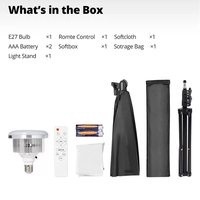 Lumière LED pour photographie en direct, trois températures de couleur, lumière d'appoint professionnelle pour diffusion en direct, beauté et vidéo