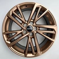 1 pièce Jante en alliage forgé RGFGD 15-26 pouces Noir finition usinée 5 trous Jantes de voiture personnalisées Garantie 1 an Rétrofit/Amélioration Y000