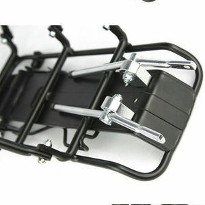 <span class=keywords><strong>Portaequipajes</strong></span> Trasero para Bicicleta de Montaña de Aleación de Aluminio Negro de Alta Calidad RTS, Compatible con Bicicletas de Carretera/Plegables - Product Image 5