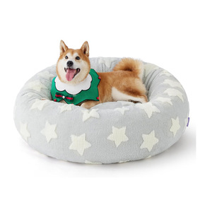 Cama para Perros y Gatos en Forma de Donut, Moderna, Acogedora, de Felpa Jacquard, Ortopédica, Antideslizante, con Funda Extraíble, para el Día de San Valentín - Product Image 2
