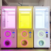 Distributeur automatique de capsules de jouets à monnayeur Aokey AK-g001, prix usine, pour mini-parc d'attractions commercial, en métal et plastique durables