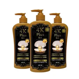 Lotion corporelle blanchissante Lotion corporelle hydratante Vente à chaud Thaïlande Soins corporels blanchissants magiques Naturels personnalisés 4K Plus 5X