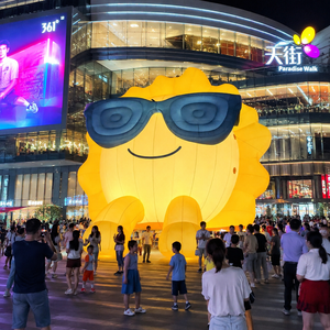 <span class=keywords><strong>Sol</strong></span> Inflable Personalizado con <span class=keywords><strong>Gafas</strong></span> <span class=keywords><strong>de</strong></span> <span class=keywords><strong>Sol</strong></span> LED, Mascota Gigante <span class=keywords><strong>de</strong></span> <span class=keywords><strong>Sol</strong></span> Inflable <span class=keywords><strong>de</strong></span> Tela Oxford para Eventos, Decoración <span class=keywords><strong>de</strong></span> Centros Comerciales - Product Image 1