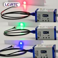 Diodo Láser Acoplado a Fibra Óptica Roja de 660nm 50mW, Módulo de Accionamiento de Láser Acoplado a Fibra Óptica con Interfaz FC/PC FC/APC SMA905