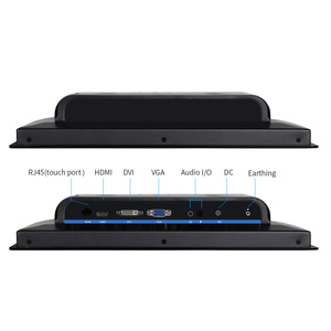 Moniteur tactile industriel Touchthink 17,3 pouces IP65, ports VGA RJ45, 400 cd/m², cadre de montage en rack 173 pouces, série DVI, nouveau Pcap - Product Image 3