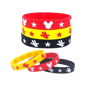 Bracelet en silicone personnalisé avec logo imprimé, motif de dessin animé, promotionnel, créatif, imperméable - Product Image 2
