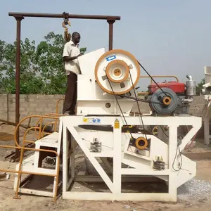 Máquina de minería Pioneer 20tph, línea de trituración y criba de mandíbula de piedra pequeña