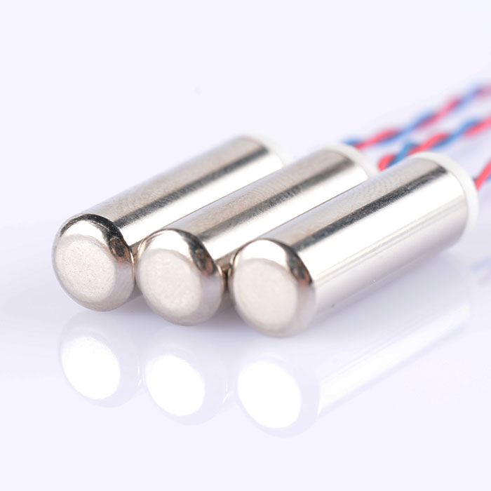 Водонепроницаемый микро Вибрационный Мотор 3 в 22000 об/мин, мотор вибрации с полым мотором 7x24 мм для электрической зубной щетки, игрушек