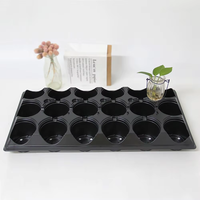 Plateau de propagation en plastique de haute qualité pour la plantation de semences Mini plateau de pépinière de conception pour la vente de paquet de propagation de jardin