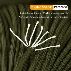 Dây dù ngoài trời chất lượng cao 3mm/4mm, 7 sợi lõi, dây dù nylon 550 - Product Image 2