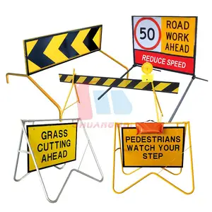 Australia Steel Road Highway Road Maintenance Signage Stand Traffic Management Road Safety Signs Multi-Message Signs