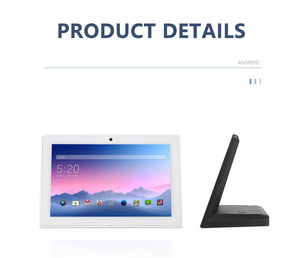 Tablette Android 8 pouces de type L, écran tactile capacitif, processeur Rockchip Octa Quad Core, Wi-Fi, RJ45, NFC, POE, USB, <span class=keywords><strong>terminal</strong></span> de point de vente pour restaurant et autres usages - Product Image 4