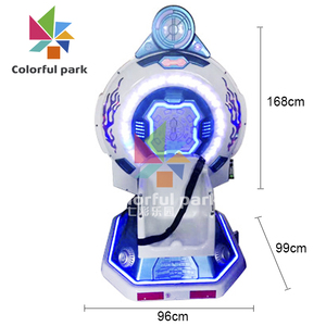 Manège Rotatif Électrique Commercial pour Enfants, à Monnayeur, avec Voiture à Bascule et Balançoire pour Bébés - Product Image 2