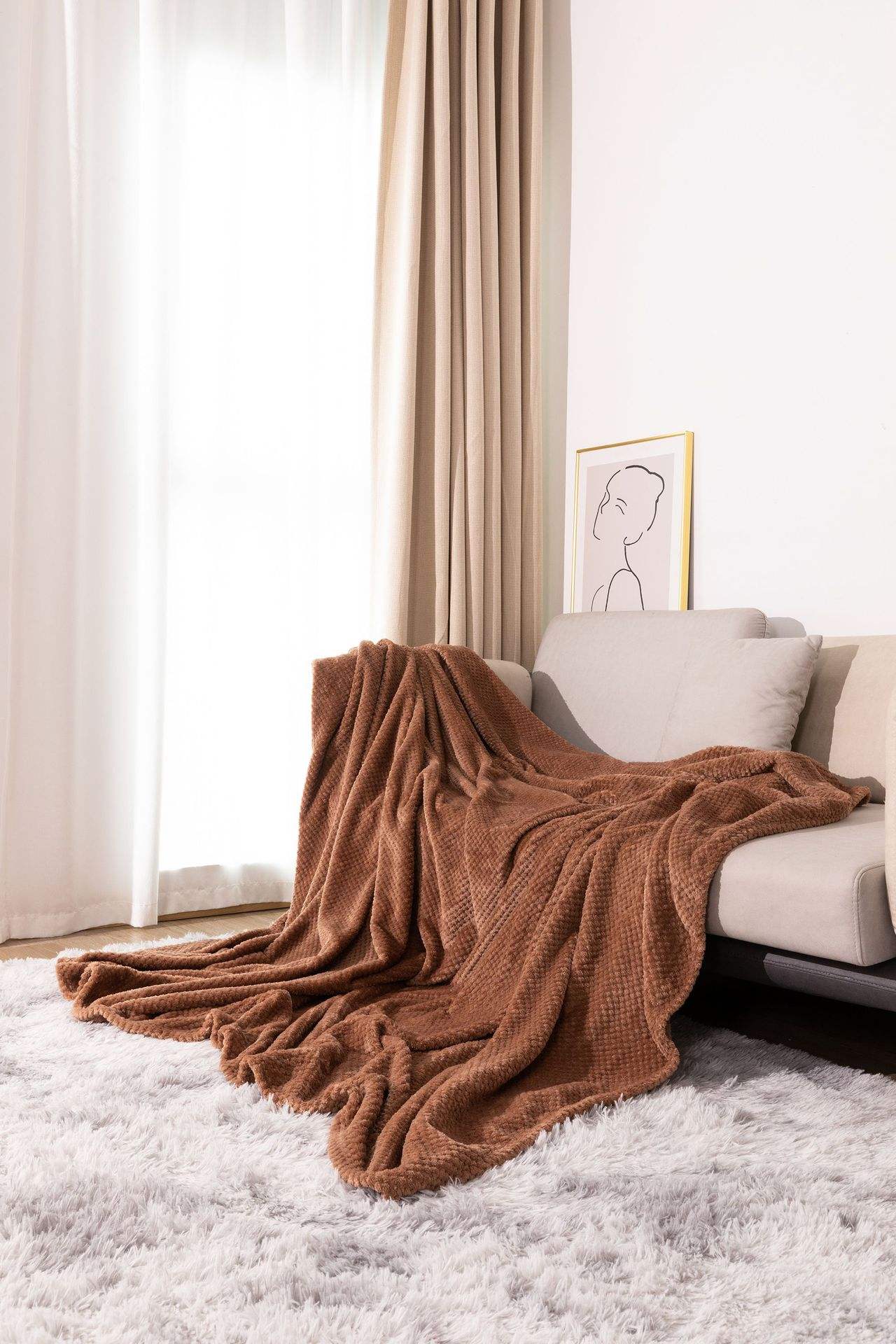 สีน้ำตาล