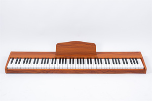 <span class=keywords><strong>Piano</strong></span> numérique Badu Music à 88 touches, clavier électronique pour débutants, léger en plastique, prise casque, synthétiseur sensible au toucher - Product Image 3