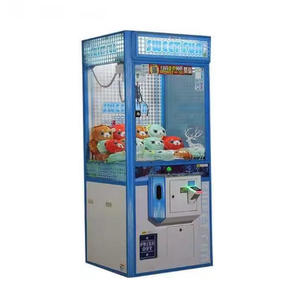 Machine à griffes à monnayeur bleue, borne d'arcade pour centre commercial et centre de divertissement intérieur - Product Image 1