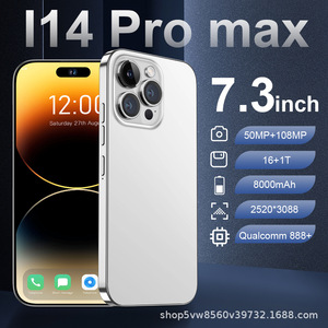 الأكثر مبيعًا: هاتف ذكي I14 Pro بشاشة كبيرة وسعة تخزين 16+1 تيرابايت (شائع للغاية) - Product Image 1