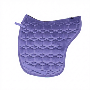 TOUGH TACK Tapis de selle de luxe en velours pour cheval islandais avec matelassage hexagonal 2026 - Product Image 1