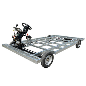 Chasis para Camión de Comida, 4.8M, Marco de Aluminio, Eléctrico de 3000W, 4 Ruedas, Eje Único, Resistente a la Corrosión, para Uso en Exteriores - Product Image 1