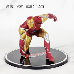 Figura de Acción de Spiderman y Capitán Superhéroe en Oferta, Juguete de PVC de Anime para Niños de 9-14 cm, Figuras de Dibujos Animados de Iron Man, Batman y <span class=keywords><strong>Hulk</strong></span> - Product Image 2
