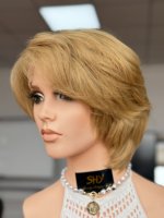Nouvelle conception 2027 SHY Medical : Perruques en cheveux naturels, taille de bonnet personnalisée, ligne de cheveux naturelle, remplacement capillaire pour femmes, marque privée