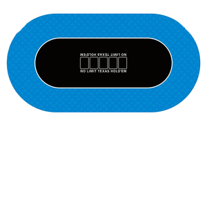 Tapis de jeu de cartes de poker Texas moderne de luxe en caoutchouc naturel portable antidérapant 180*90*0.2cm avec sac de transport <span class=keywords><strong>gratuit</strong></span> pour les jeux de casino - Product Image 1