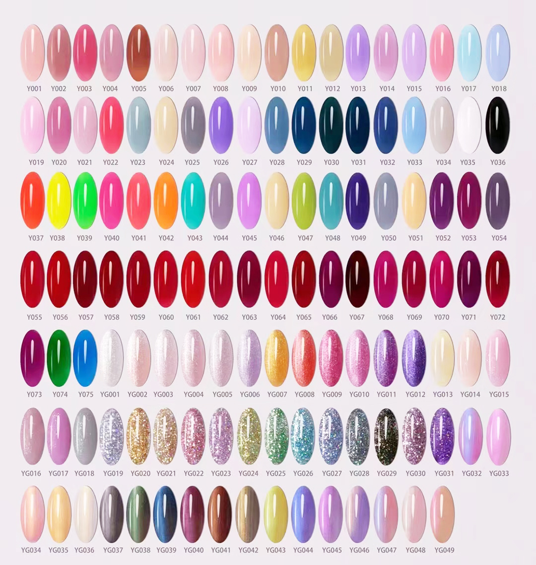 one step gel colors
