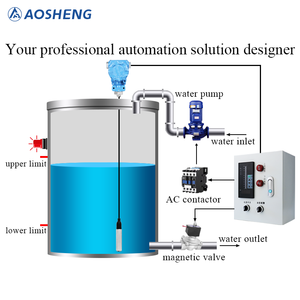 Transmetteur de niveau hydrostatique à diaphragme à distance en acier inoxydable industriel avec écran LCD - Product Image 4