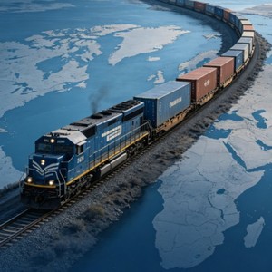Service de transport ferroviaire international Hongde, itinéraire LCL Azerbaïdjan Bakou, fret général accepté, minimum 1 m³, départ Shenzhen - Product Image 1