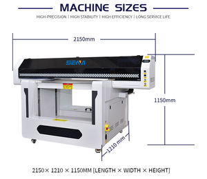 <span class=keywords><strong>Imprimante</strong></span> à plat à jet d'encre UV format d'impression 90*60cm pour boîte d'emballage Bouteille Phonecase Bois Métal Verre Plastique Acrylique Machine d'impression - Product Image 4