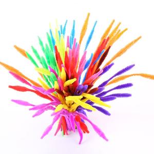 ของเล่นเชือกไหมพรมเคลือบโพลีเอสเตอร์และลวดชุบสังกะสี 100 ชิ้น สำหรับงาน DIY เสริมพัฒนาการ เป็นมิตรต่อสิ่งแวดล้อม ปลอดภัยสำหรับเด็ก - Product Image 5