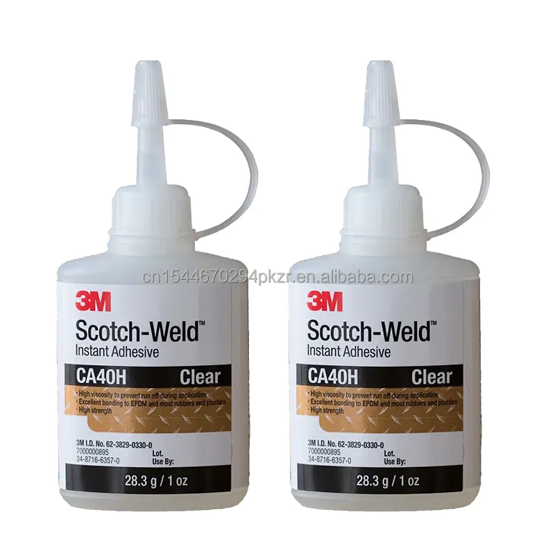 3M Scotch-Weld CA40H 20g clear fast cure all'ingrosso colla istantanea super colla per metallo plastica gomma ceramica legno