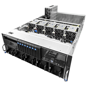 Servidor GPU de Doble Núcleo ESC8000A-E13-<span class=keywords><strong>DR</strong></span> 6U, 8 H200 <span class=keywords><strong>AMD</strong></span> EPYC 9005, Entrenamiento de IA, 4 Fuentes de Alimentación de 2700W - Product Image 2