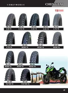 110/90-16 Motorcycle Tire Tubeless High Natural Rubber Content Wear-resistant