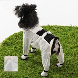 Su Geçirmez Koruyucu Köpek Kıyafeti S M L XL XXL Toz Geçirmez Pantolon ve Ayakkabılar - Product Image 5