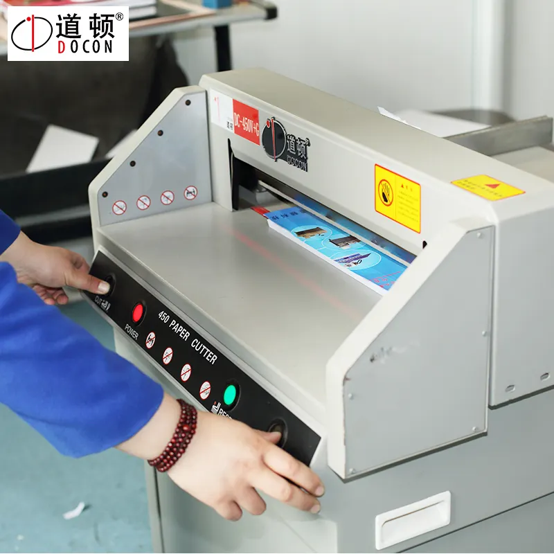 DC-8450VG A3 size Electric Paper Cutter Electric Paper Guillotine for Printing Shop