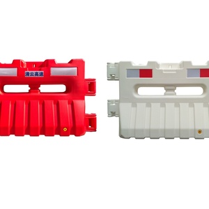Barrière de sécurité routière en plastique remplie d'eau, nouvelle conception populaire, en HDPE/PE, de type basique - Product Image 4